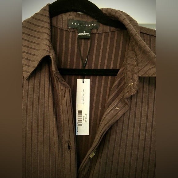 NWT Sanctuary Bodycon rib midi Dress in Java - Picture 5 of 6